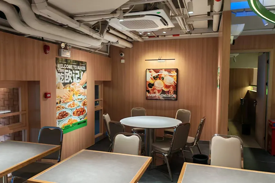 Jingde Oji Food Stall Signs