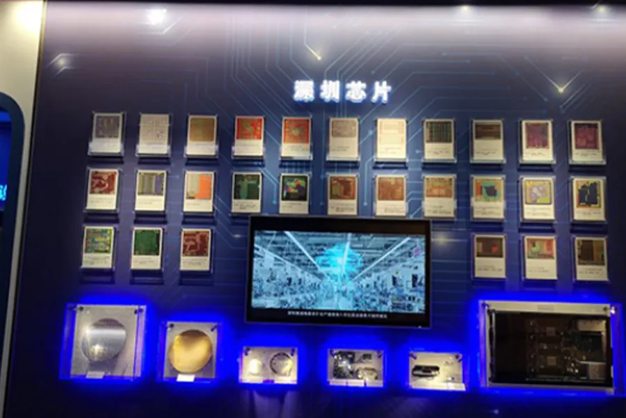 Shenzhen Special Economic Zone 40th Anniversary Qianhai Conference Celebration Exhibition Hall Advertising Logo Construction