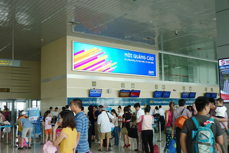 Hanoi Airport in Vietnam