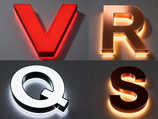LED Illuminated Letters