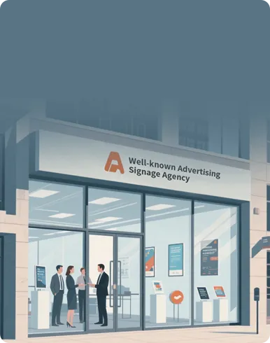 Established distributors in signage, lighting, or branding