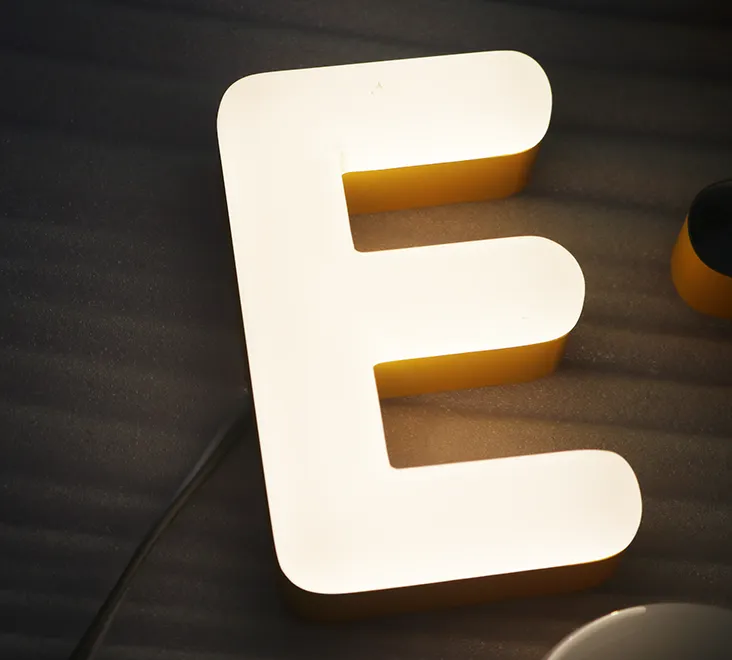 LED Acrylic Faux Neon Signs