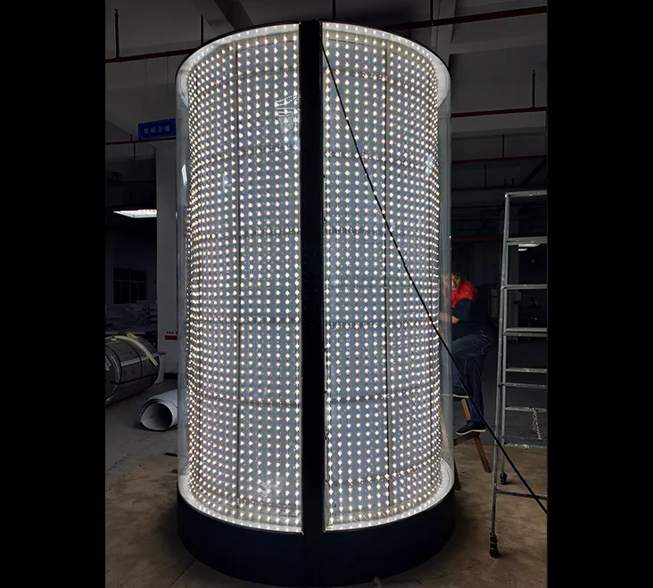 Column Wrap Light Box