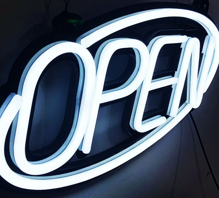 Integrated Neon Sign | Outdoor Neon Sign - HC Signs