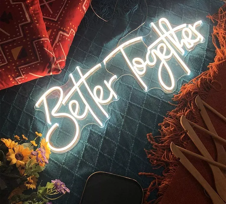 Integrated Neon Sign | Outdoor Neon Sign - HC Signs