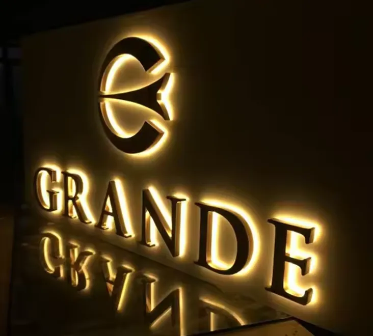 LED Backlit Letters | Halo Lit Channel Letters - HC Signs