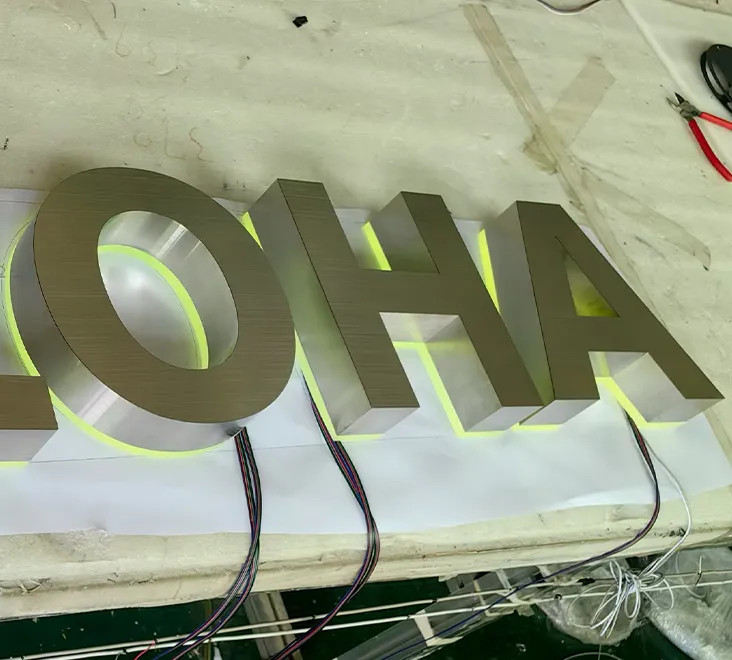 LED Backlit Letters | Halo Lit Channel Letters - HC Signs