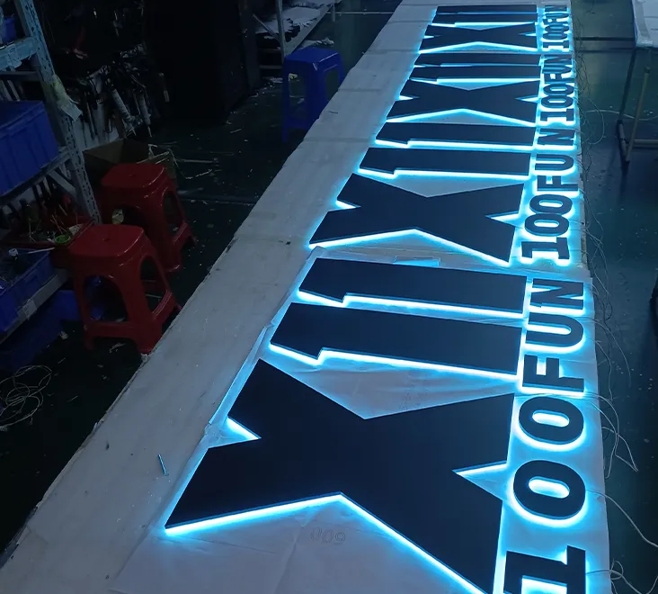 LED Backlit Letters | Halo Lit Channel Letters - HC Signs