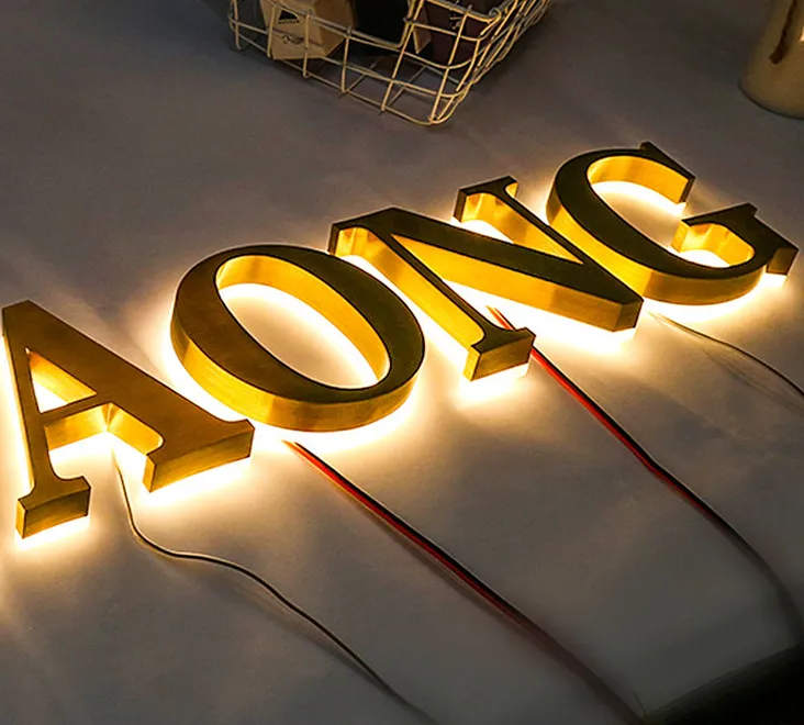LED Backlit Letters | Halo Lit Channel Letters - HC Signs