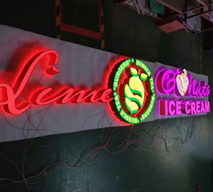 LED Frontlit & Backlit Channel Letters - HC Signs