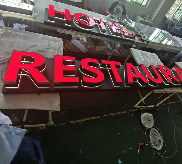 LED Frontlit & Backlit Channel Letters - HC Signs