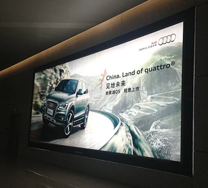 LED Snap-on Fabric Light Box for Airport-9075