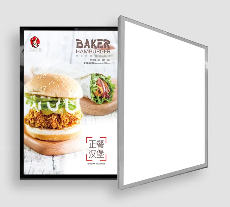Magnetic Light Box | Magnetic Poster Light Box - HC Signs