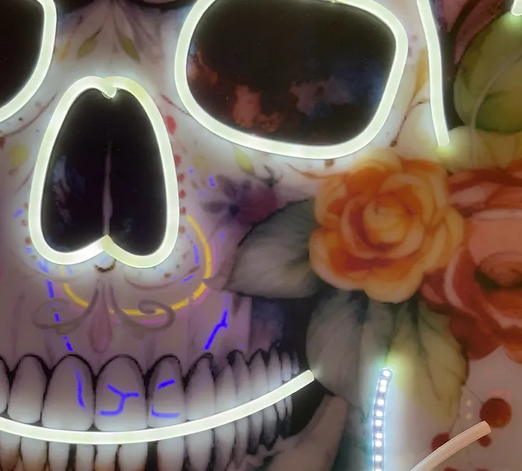 Split Neon Sign | Modular Neon Sign - HC Signs