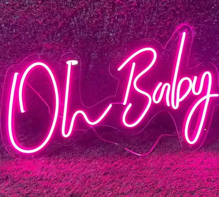 Split Neon Sign | Modular Neon Sign - HC Signs