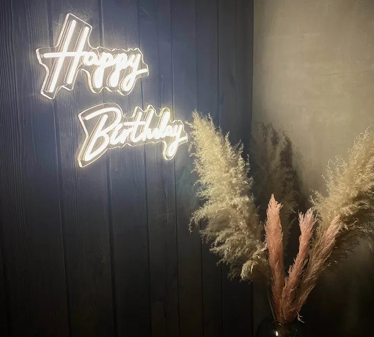 Split Neon Sign | Modular Neon Sign - HC Signs