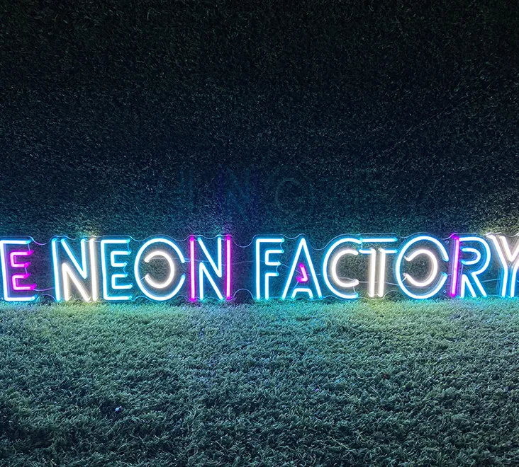 Split Neon Sign | Modular Neon Sign - HC Signs