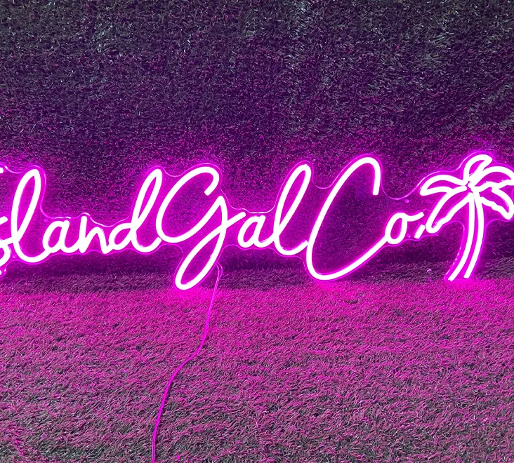 Split Neon Sign | Modular Neon Sign - HC Signs