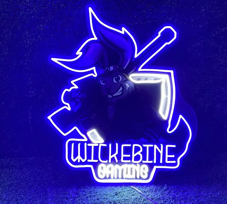 Split Neon Sign | Modular Neon Sign - HC Signs