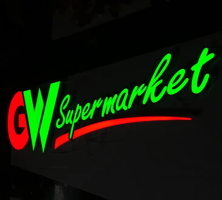 LED Trimless Letter Signs